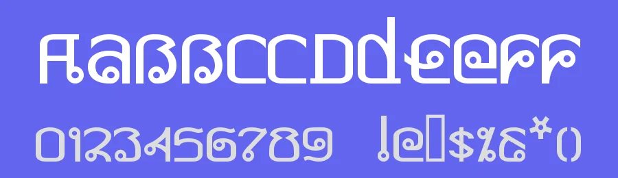Pad Thai by Harold's Fonts — Decorative Font — thumbnail 3