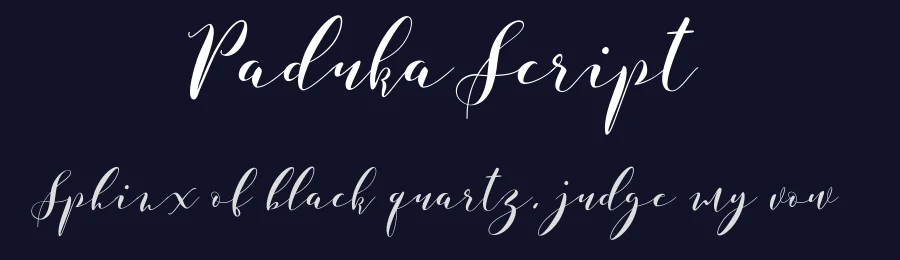 Paduka Script by Linetotype — Script Handwritten Font — thumbnail 2
