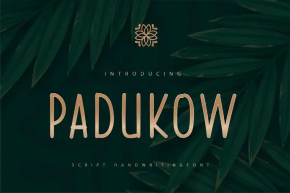 Padukow Font by himmahdesign — Script Handwritten Font
