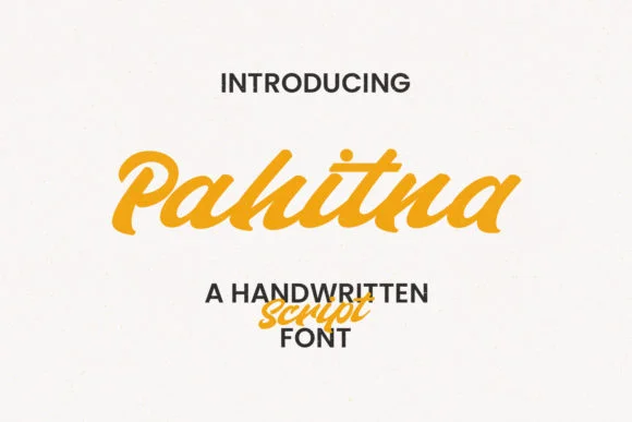 Pahitna Font by Maulana Creative — Script Handwritten Font