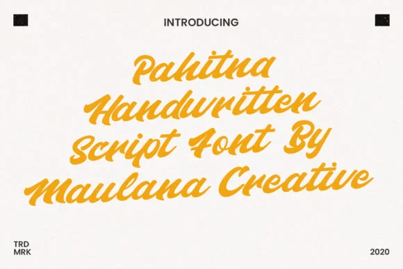 Pahitna Font by Maulana Creative — Script Handwritten Font — thumbnail 2
