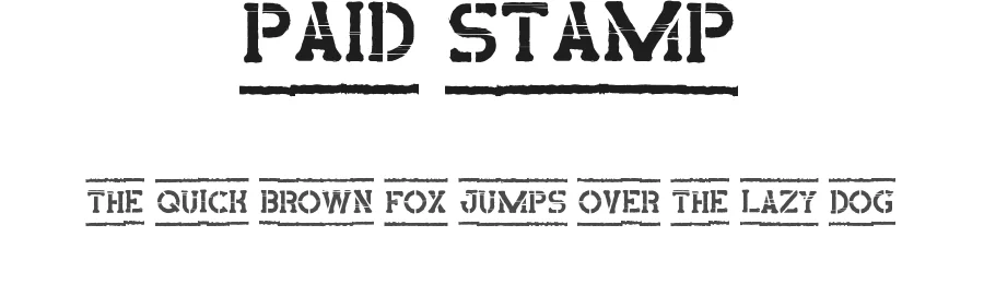 Paid Stamp