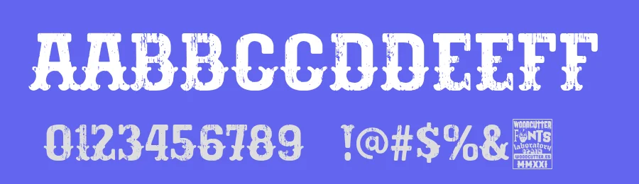 Pain Circus by Woodcutter — Decorative Font — thumbnail 3