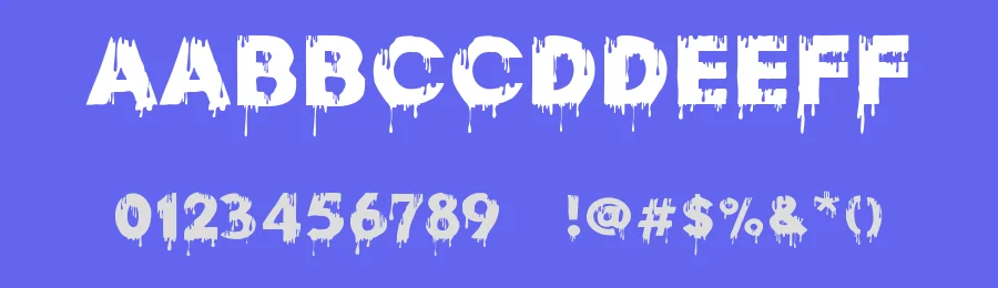 Paint Drops by 177Studio — Decorative Font — thumbnail 3