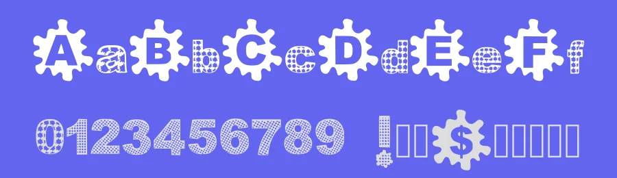 Paint Splatt by Ceridwen Evans — Decorative Font — thumbnail 3