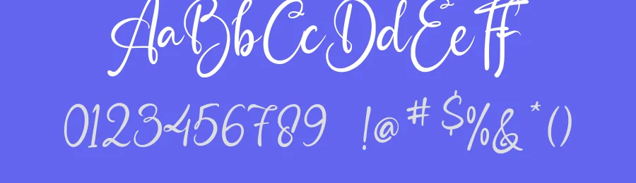 Painter in the Heart by Cat.B — Script Handwritten Font — thumbnail 3