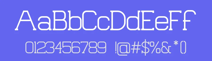 Palacio by Nathan Thomson — Serif Font — thumbnail 3