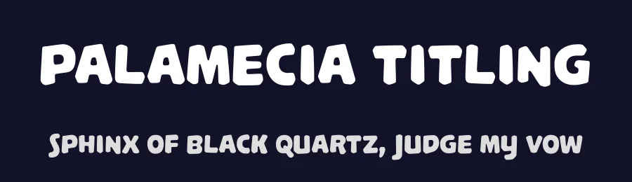 Palamecia Titling by Typodermic Fonts — Decorative Font — thumbnail 2