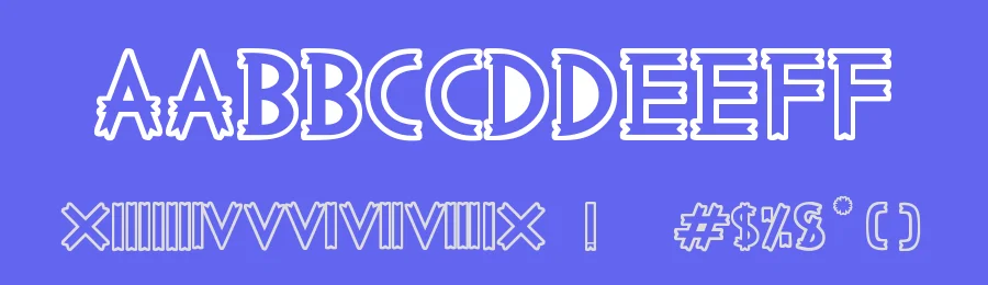 Palo Santo by Woodcutter — Decorative Font — thumbnail 3