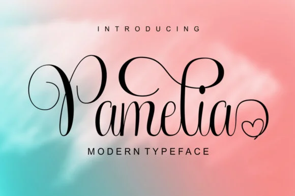 Pamelia Font by ajibatype — Script Handwritten Font