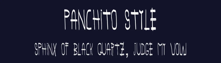 Panchito Style by Woodcutter — Script Handwritten Font — thumbnail 2