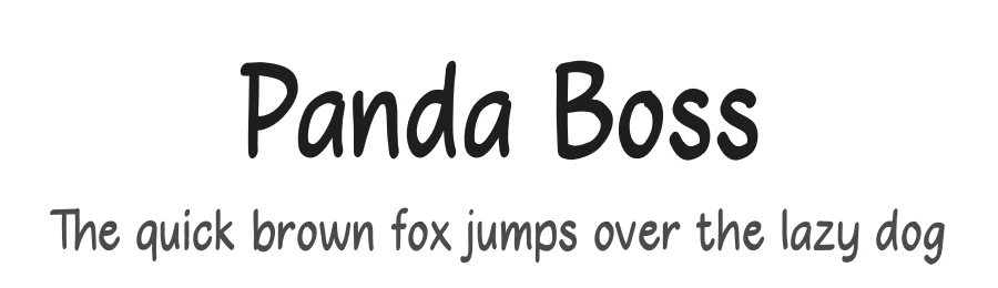 Panda Boss