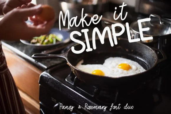 Pansy and Rosemary Duo Font by Geegiedigitalarts — Script Handwritten Font — thumbnail 6