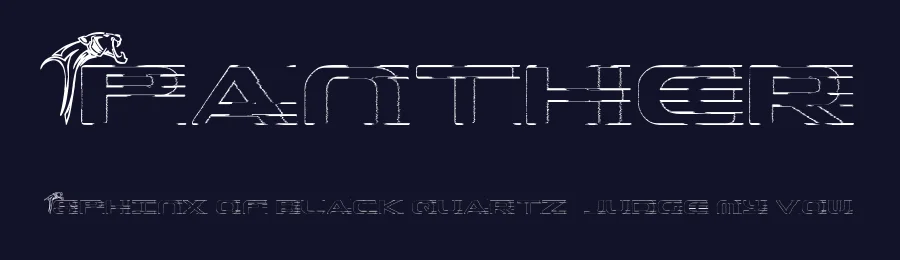 Panther by Isaac K — Decorative Font — thumbnail 2