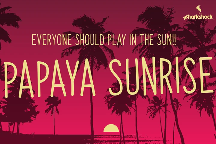 Papaya Sunrise Font by Sharkshock β Script Handwritten Font