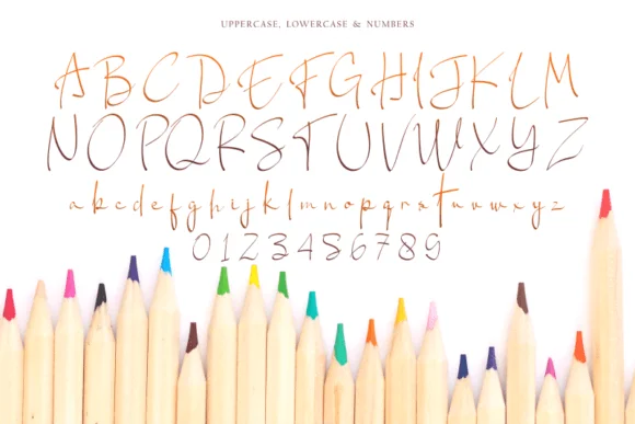 Paper Sign Font by arukidz.fl — Script Handwritten Font — thumbnail 2