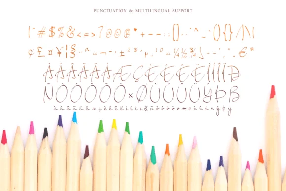 Paper Sign Font by arukidz.fl — Script Handwritten Font — thumbnail 3