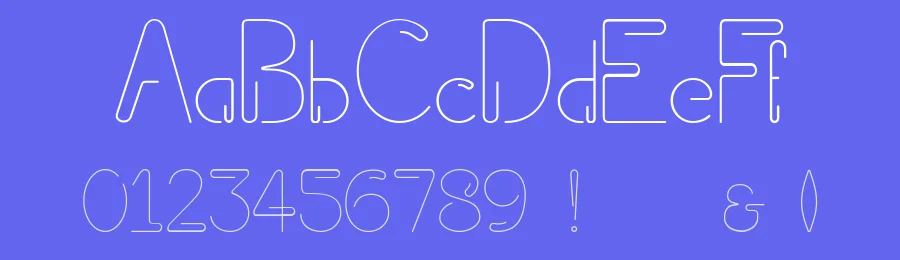 Paper Clip by Alanah Dowling — Decorative Font — thumbnail 3