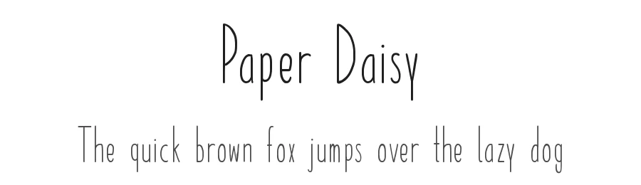 Paper Daisy