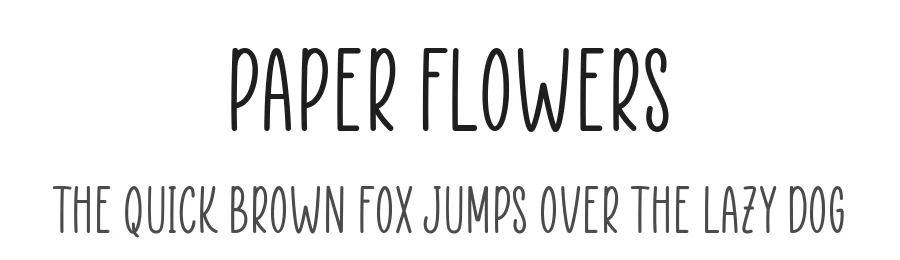 Paper Flowers