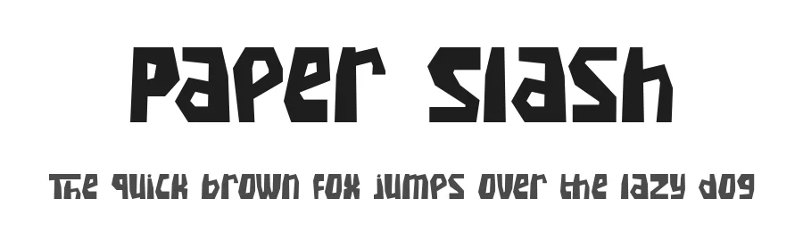 Paper Slash