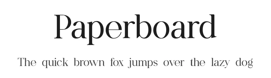 Paperboard