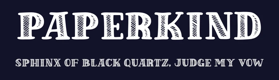 Paperkind by Khurasan — Decorative Font — thumbnail 2