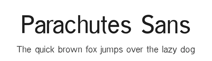 Parachutes Sans