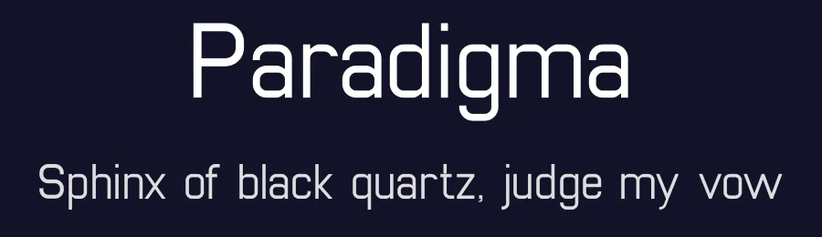 Paradigma by Human Design — Sans Serif Font — thumbnail 2