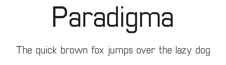 Paradigma by Human Design — Sans Serif Font