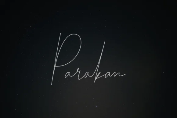 Parakan Script Font by zuzulgo studio — Script Handwritten Font