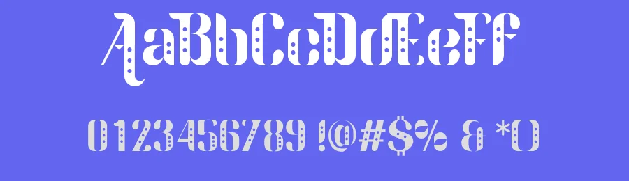 Parang Sondaica by Melisa Gunawan — Decorative Font — thumbnail 3