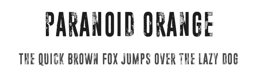 Paranoid Orange