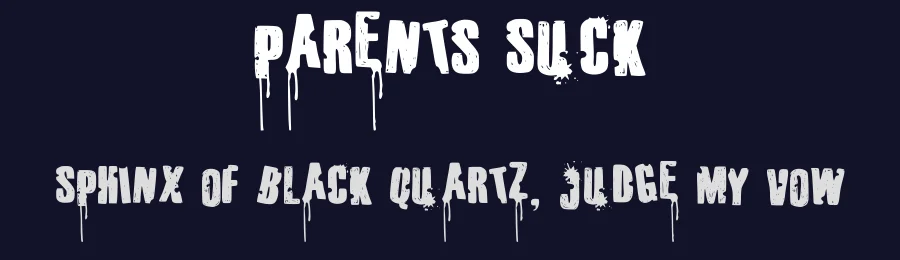 Parents Suck by Davy Meykens — Decorative Font — thumbnail 2
