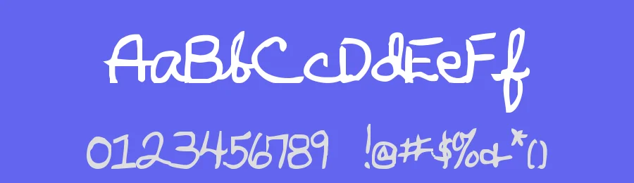 Parker's Hand by Iconian Fonts — Script Handwritten Font — thumbnail 3