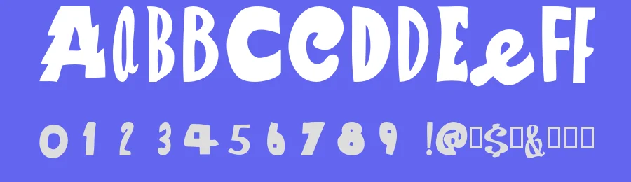 Parrannoyed by Adult Human — Decorative Font — thumbnail 3