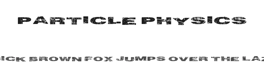 Particle Physics
