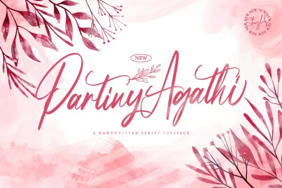 Partiny Agathi Font by StringLabs — Script Handwritten Font