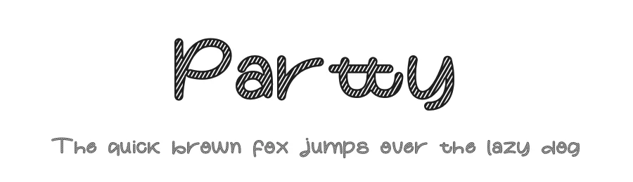 Partty by Jadatype β Decorative Font