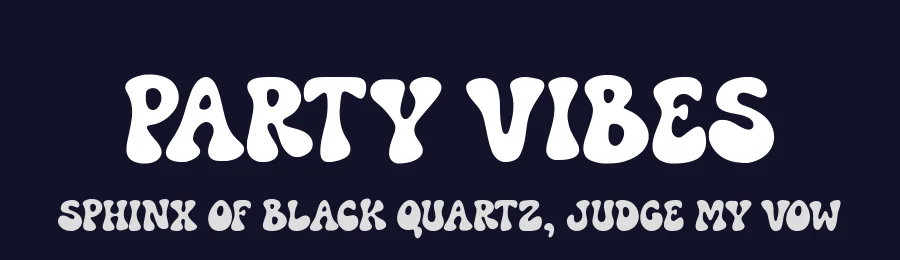Party Vibes by Timur Type — Decorative Font — thumbnail 2