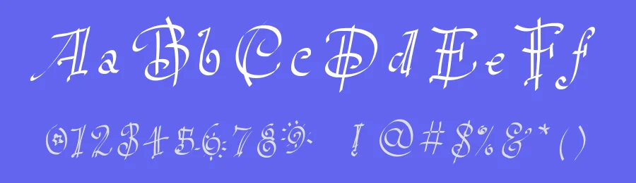Party Hand by Jon Grafton — Decorative Font — thumbnail 3