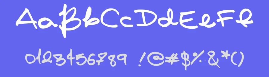 Pashiz's Font by Mielconejina — Script Handwritten Font — thumbnail 3
