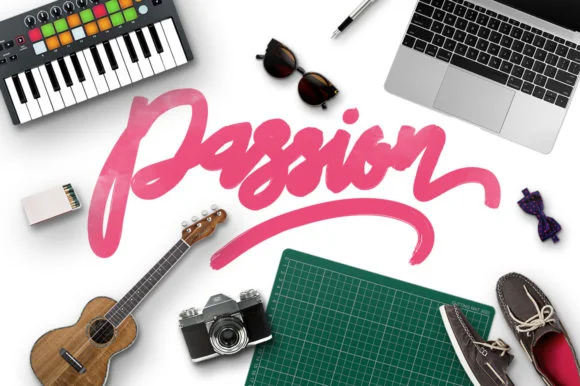 Passion Font by Maulana Creative — Script Handwritten Font