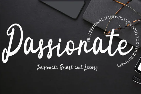 Passionate Font by Inermedia STUDIO by Inermedia STUDIO — Script Handwritten Font