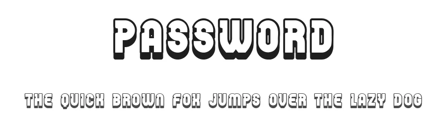 Password by Vladimir Nikolic — Decorative Font