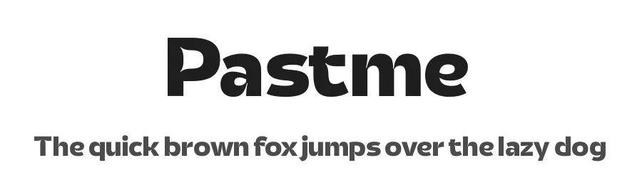 Pastme by Timelesstype Studio — Sans Serif Font