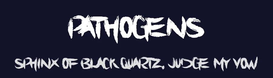 Pathogens by Fontmonger — Decorative Font — thumbnail 2