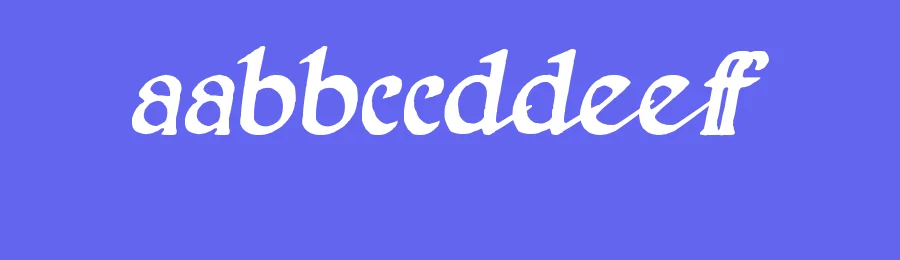 Pathway by William  Bayley — Blackletter Font — thumbnail 3
