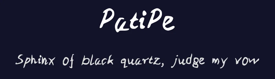 PatiPe by Patrycja Piotrowska — Script Handwritten Font — thumbnail 2