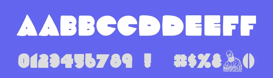 Patriarcado Naranja by Woodcutter — Decorative Font — thumbnail 3